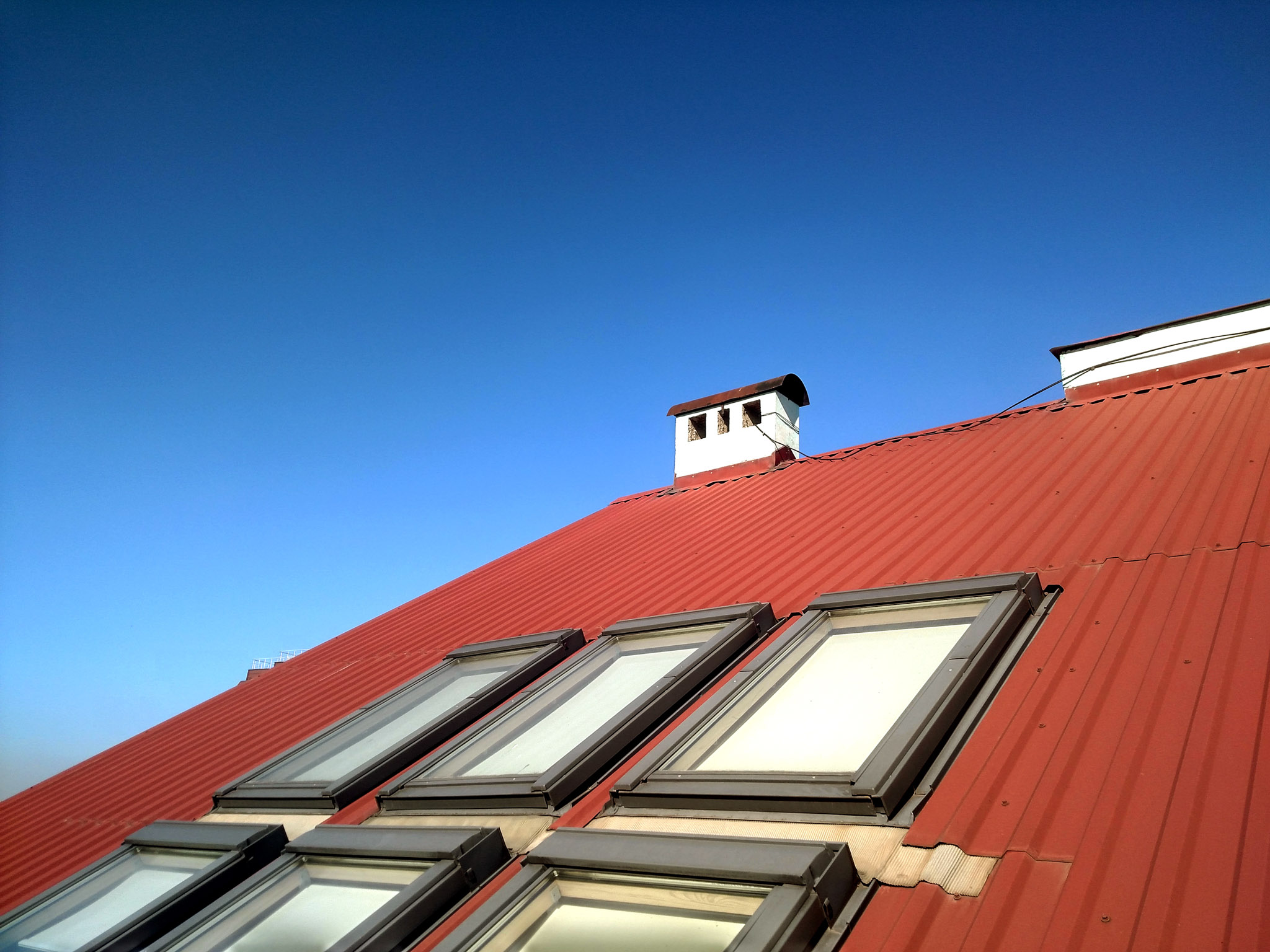 Schieferdach Detail